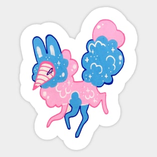 Cotton candy Sticker